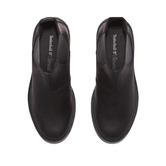 Timberland Squall Canyon Waterproof Chelsea Boot - Black Full Grain -Size: 11.5 main image 5
